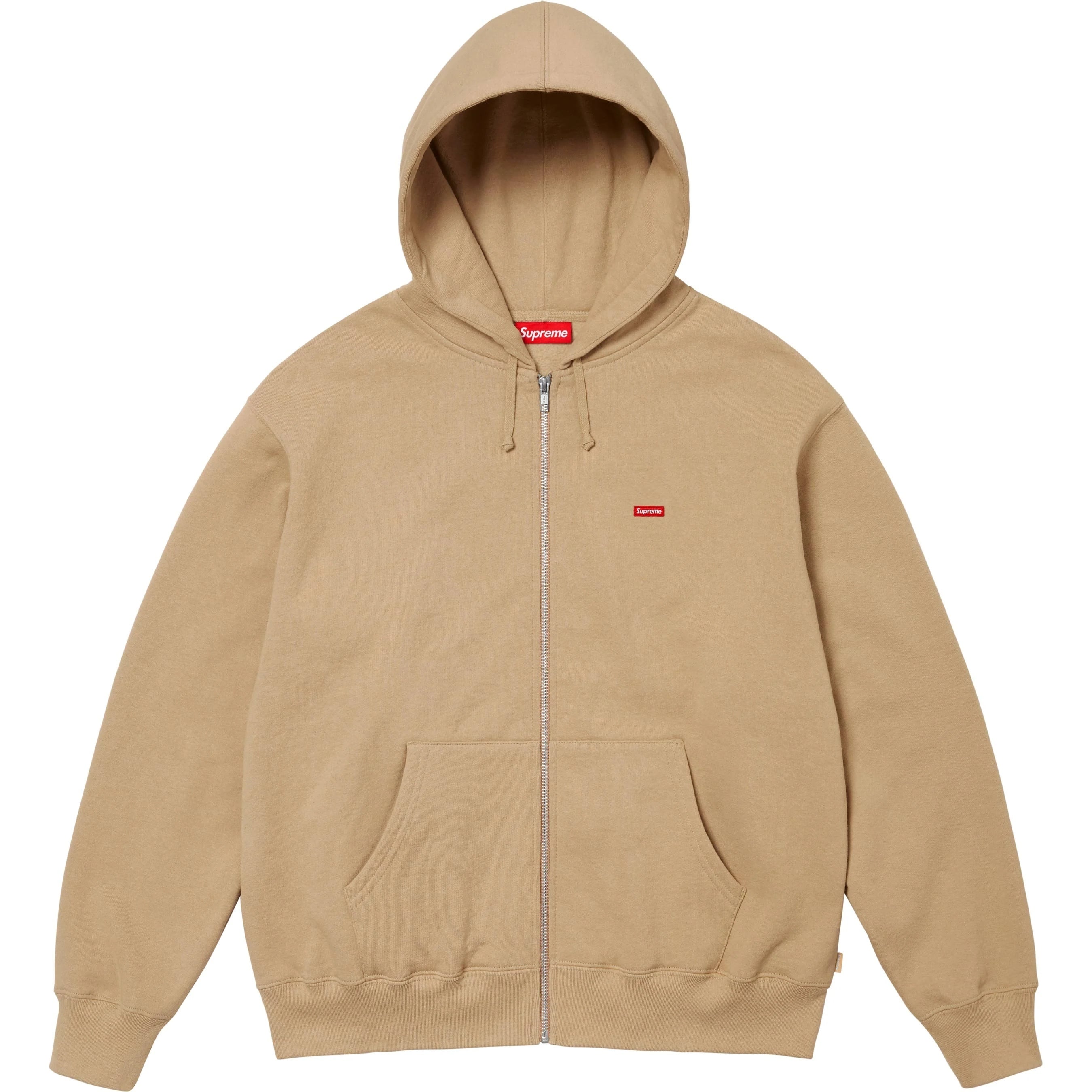 Small Box Zip Up Hooded Sweatshirt view 16